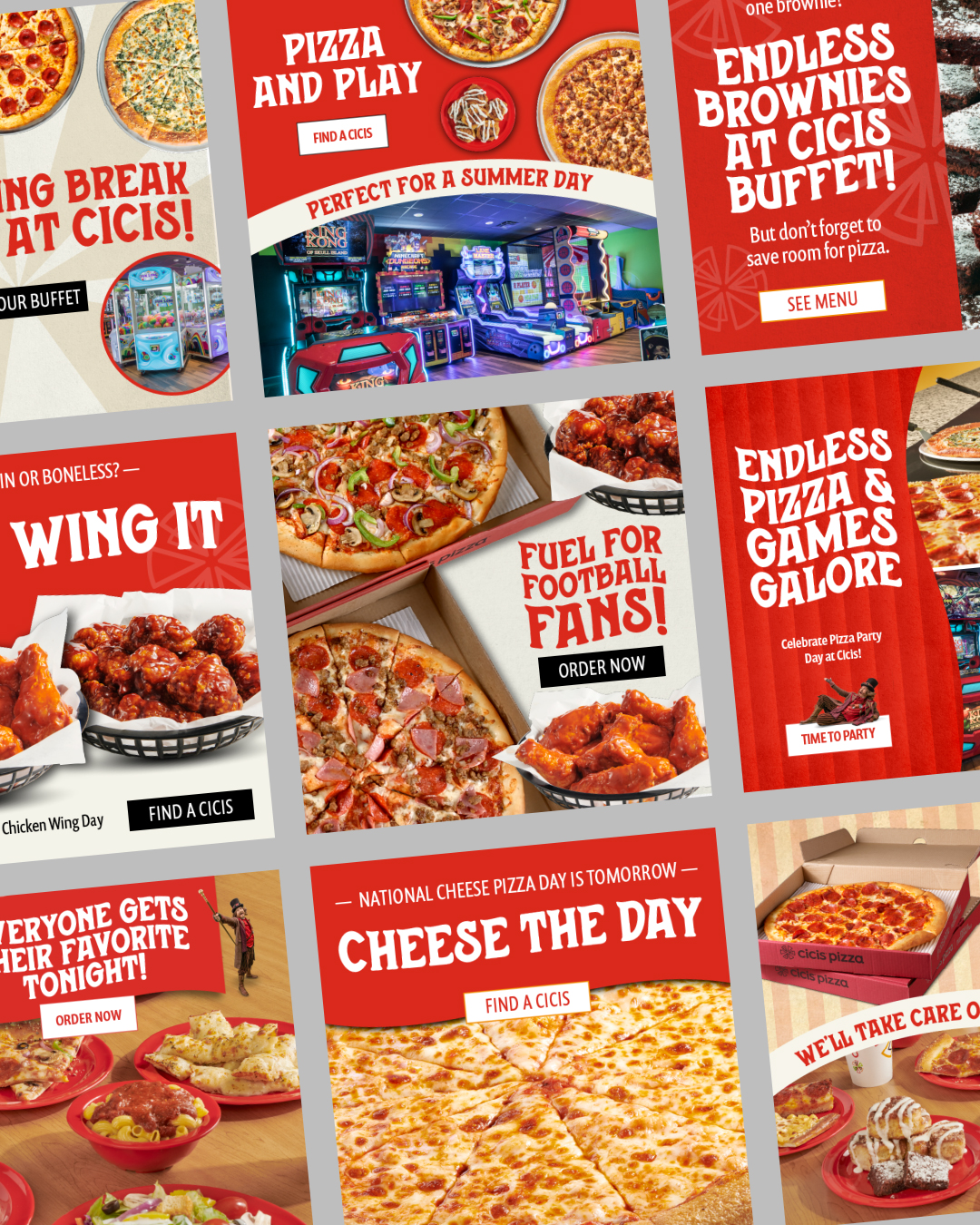 Featured Work for A Buffet of Bold Design That Pops (and Recruits)
